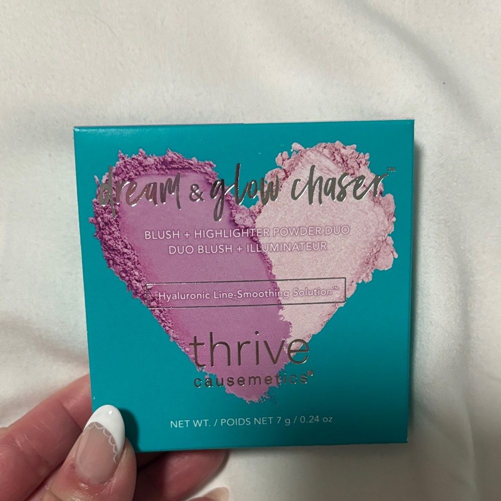 Thrive Causemetics Dream & Glow Chaser Blush + Highlighter Duo -